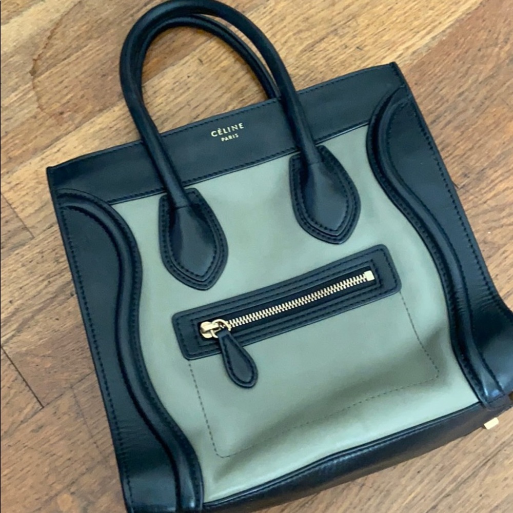 Authentic Celine mini luggage
